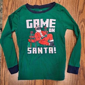 Boys Size 7 Long Sleeve Christmas Pajamas